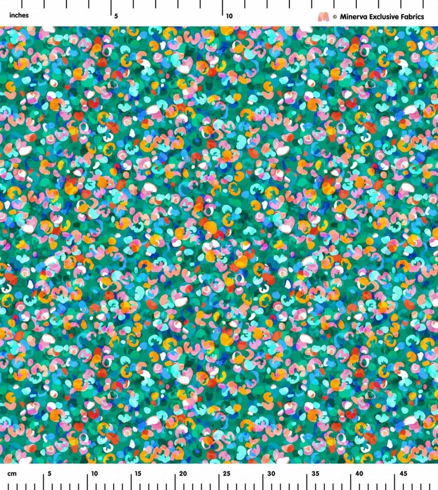 Minerva Exclusive Linen Fabric - POD - Popcorn Jelly - per metre - Picture 7 of 8