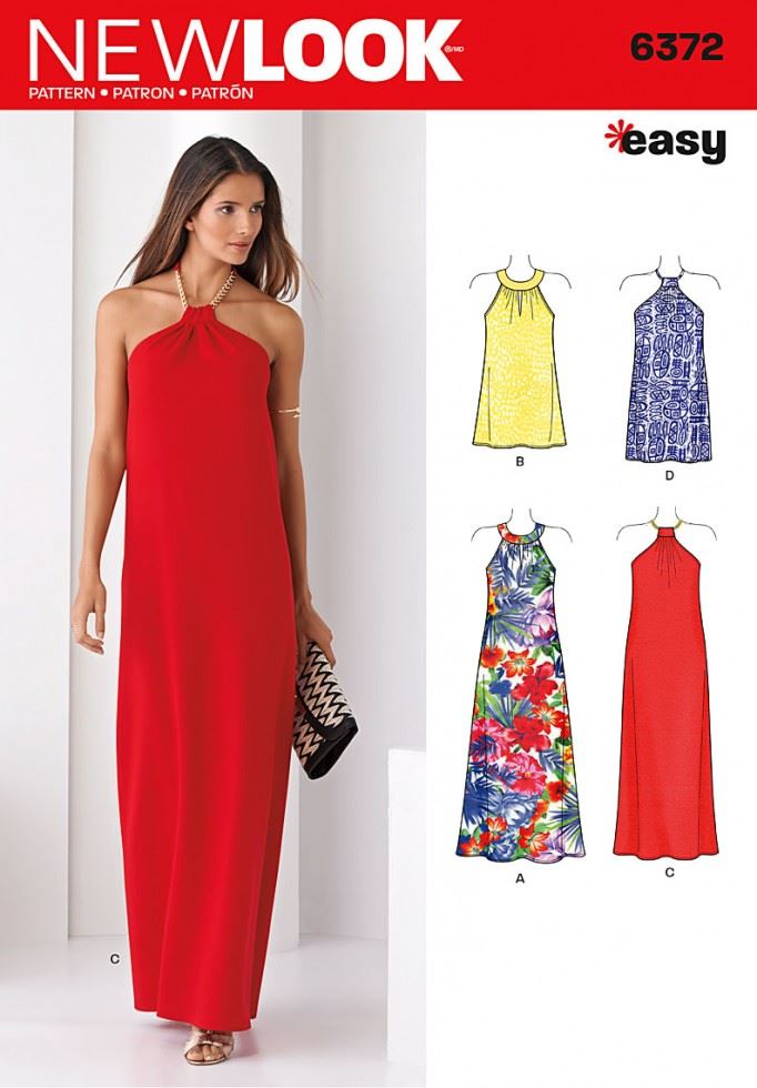 New Look Paper Sewing Pattern 6372
 
