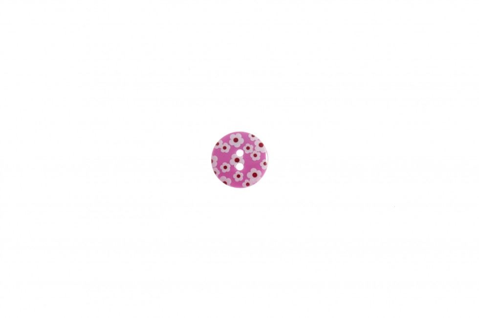 Trimits Pink Round Flower Buttons (Value Pack)