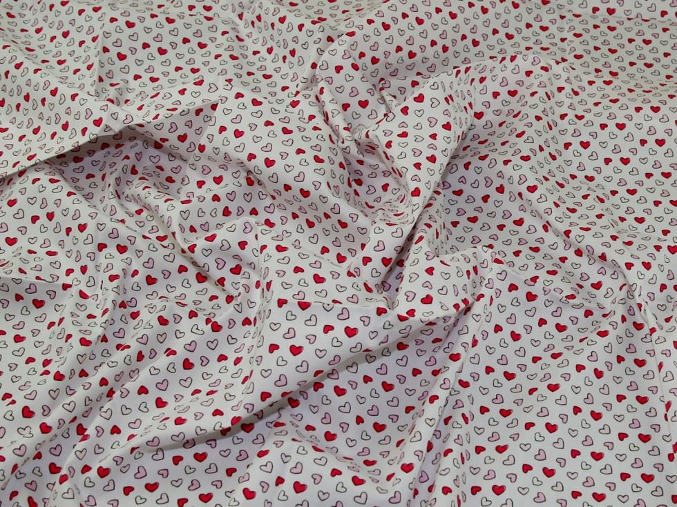 Pink Deadstock 100% Cotton Poplin Fabric