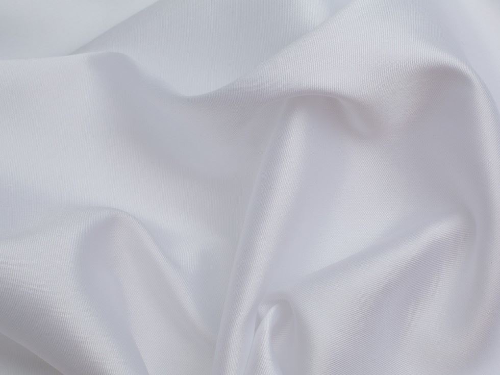 Minerva Core Range Mikado Satin Fabric White
 