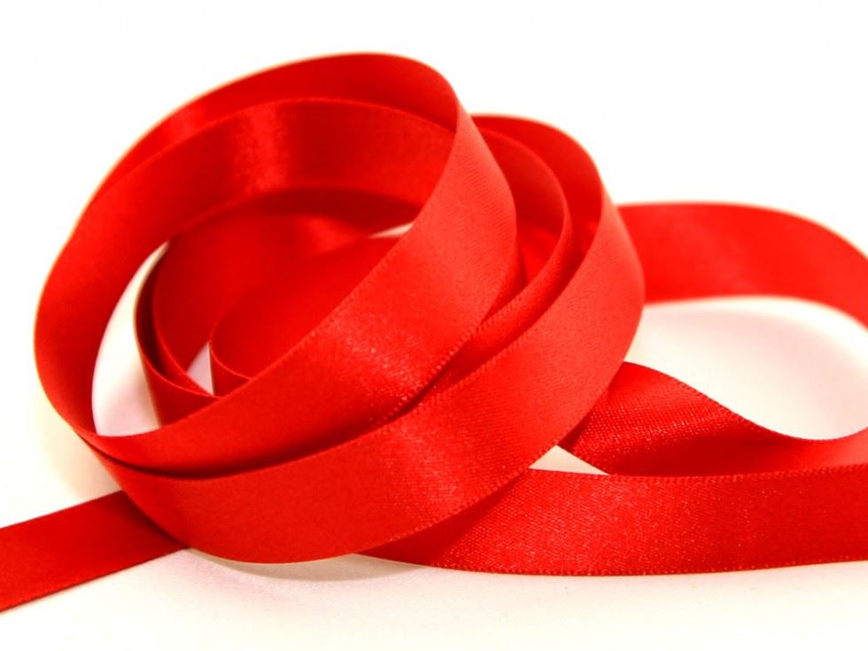 Berisfords Double Faced Satin Ribbon 21 Poppy Red
 