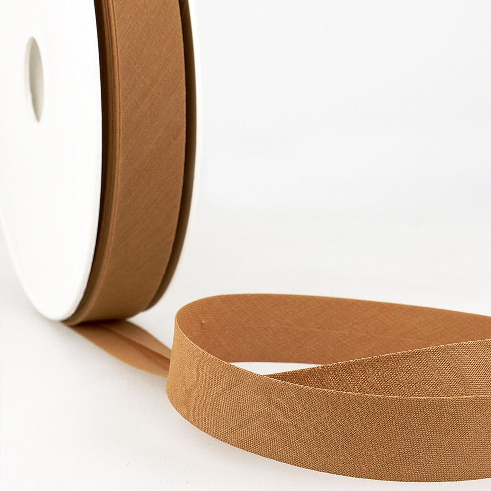 Stephanoise Polycotton Bias Binding Tape Caramel