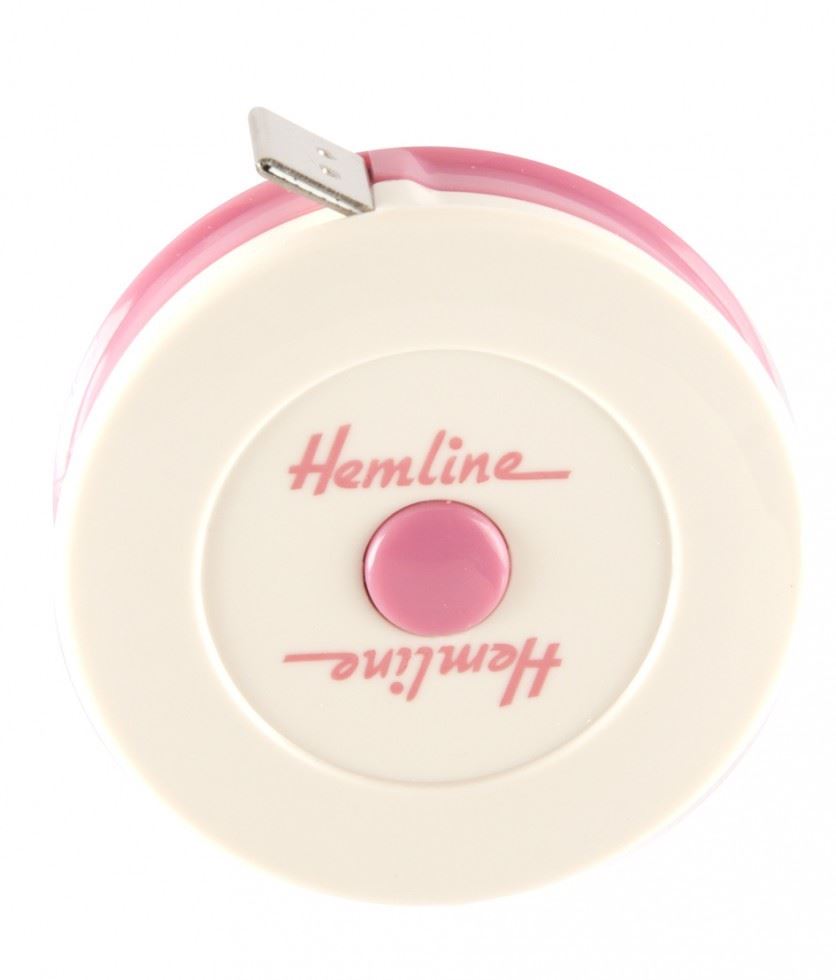 Hemline Retractable Tape Measure
 