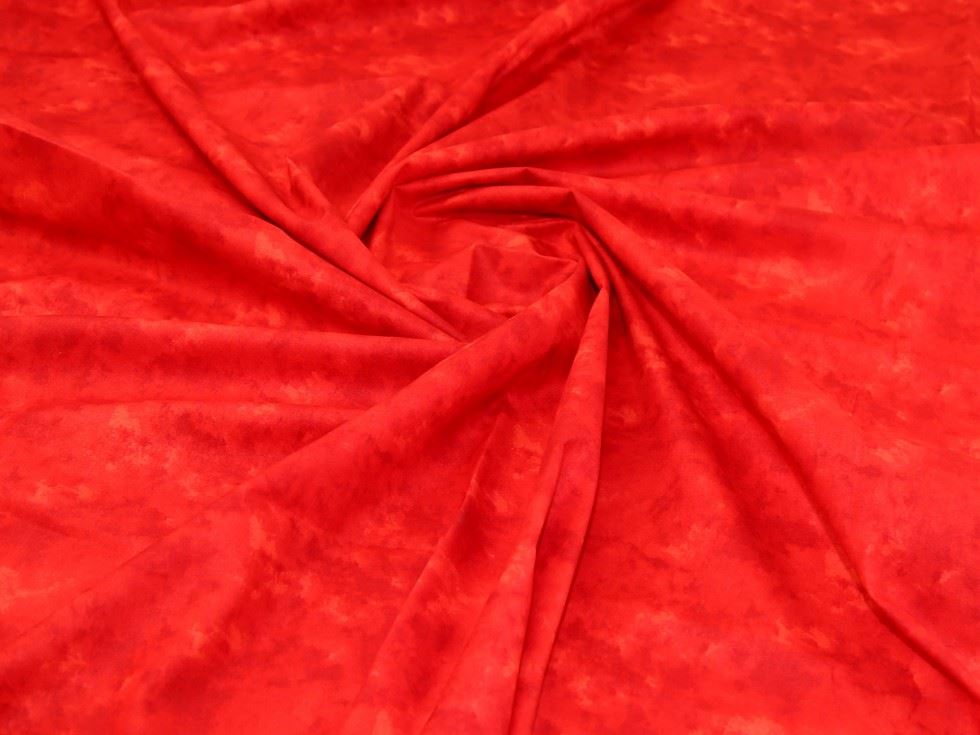 Deadstock 100% Cotton Fabric Red-image