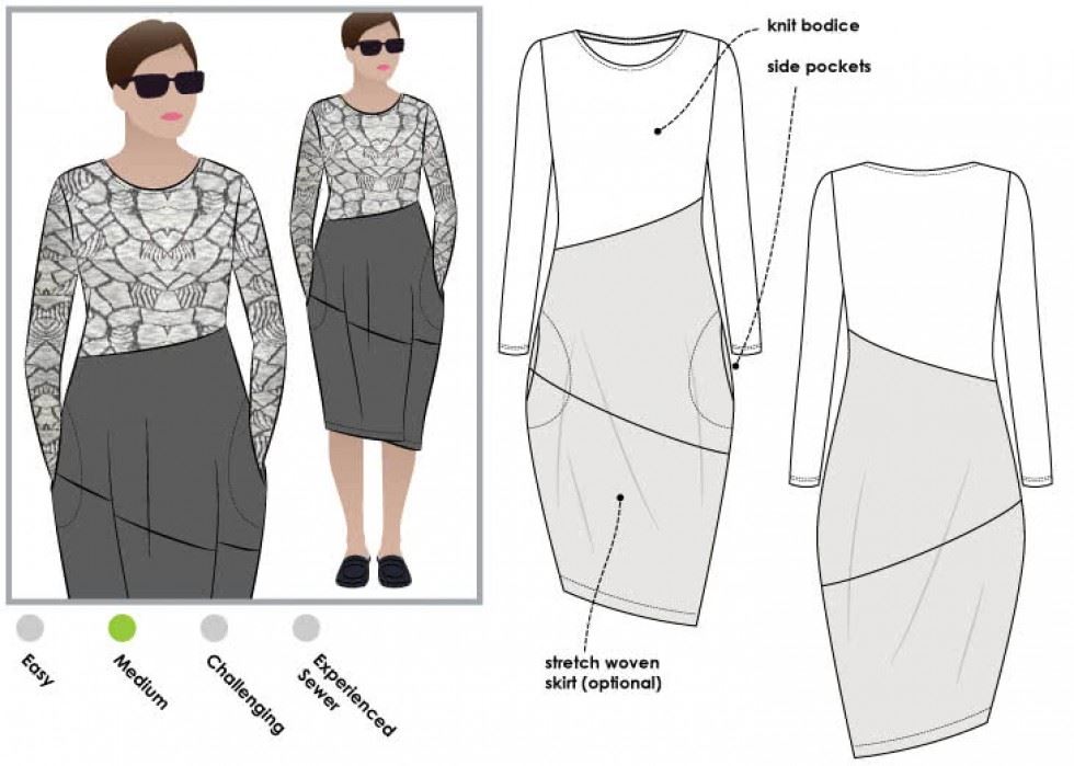 Style Arc Paper Sewing Pattern Maisie Dress