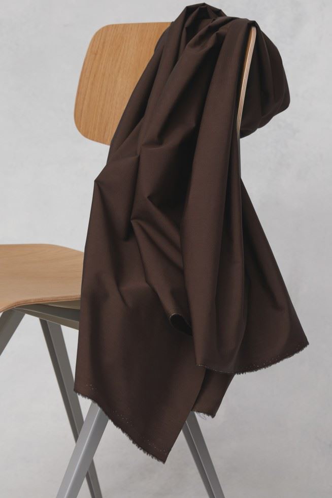 Mind The Maker Umber Organic Papertouch 100% Cotton Poplin Fabric