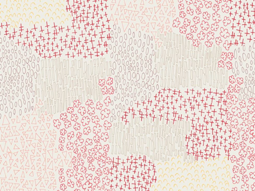 Art Gallery Fabrics Happy Home 100% Cotton Poplin Fabric Desert
