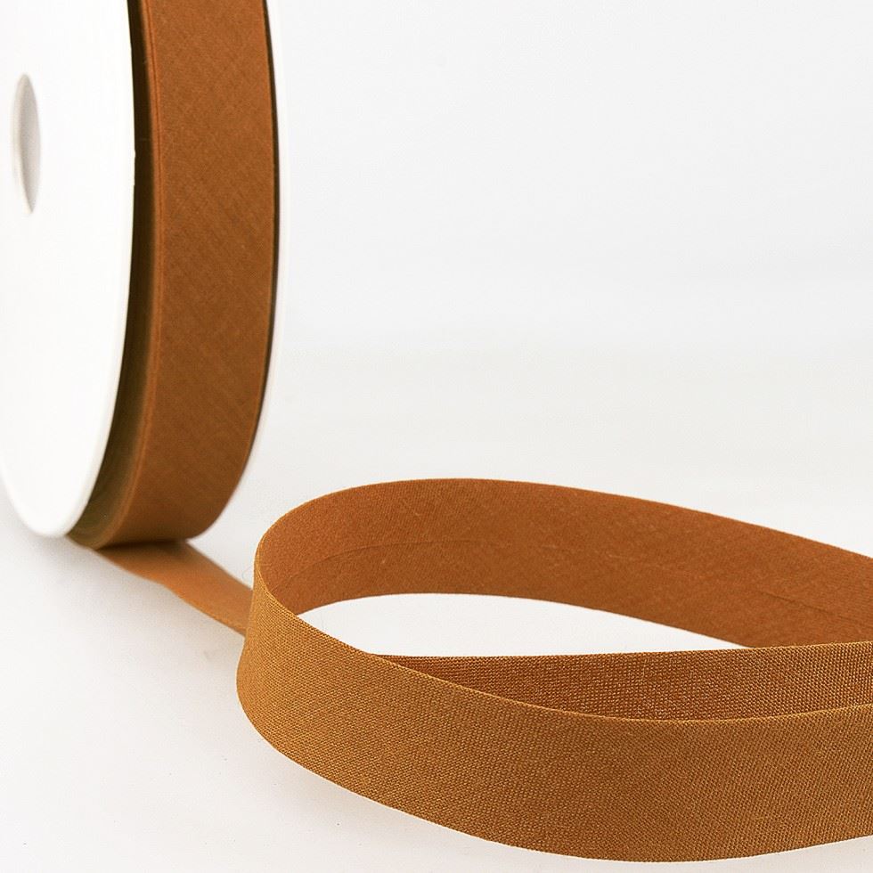Stephanoise Polycotton Bias Binding Tape Copper
 