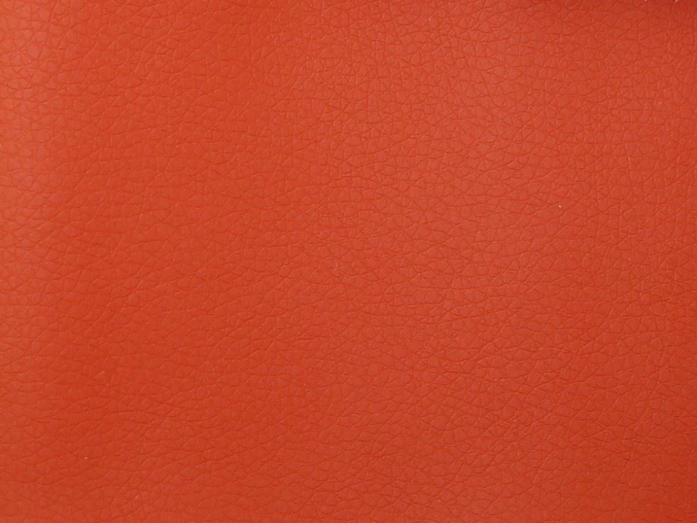 Stof France Heavy Soft Faux Leather Fabric Terracotta