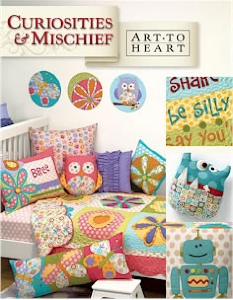 Art To Heart Quilting Book Curisities & Mischief
 