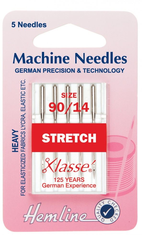 Minerva Stretch Sewing Machine Needles Silk Hemline H102.90