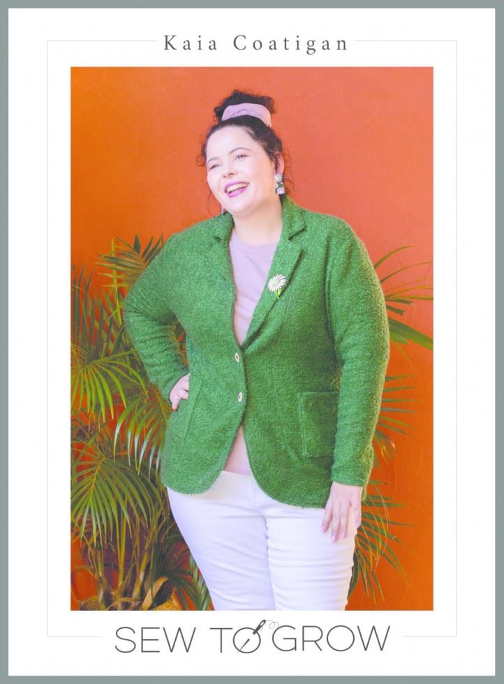 Sew To Grow Paper Sewing Pattern Kaia Coatigan
 