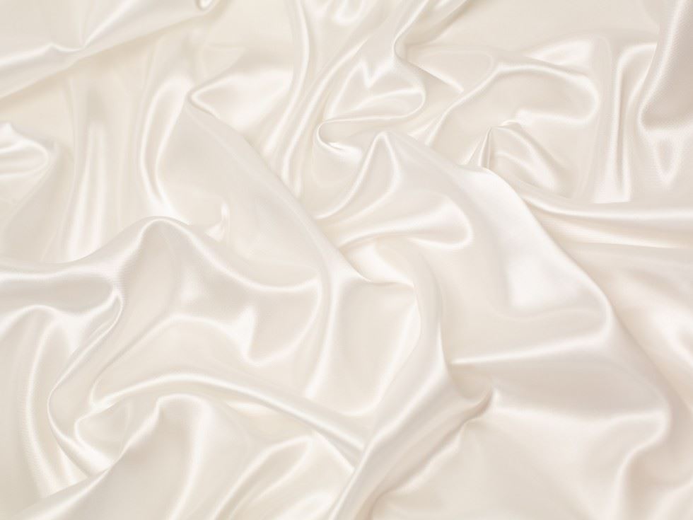 Satin Acetate Lining Fabric White
 