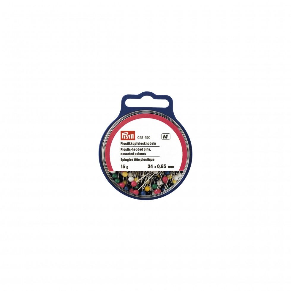 Prym Plastic Head Pins Assorted
 