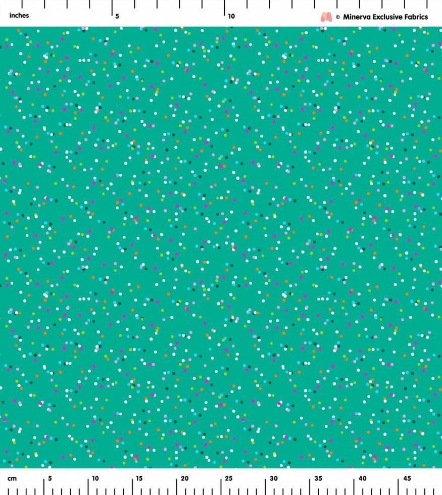 Minerva Exclusive Linen Fabric - POD - Sprinkle Shower - per metre - Picture 3 of 6