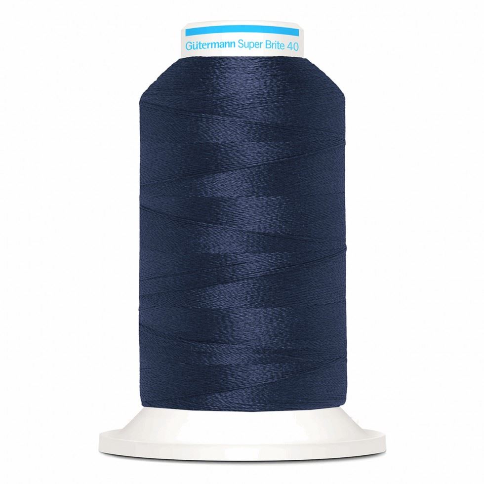 Gutermann 5909 Super Brite Polyester 40 Embroidery Thread