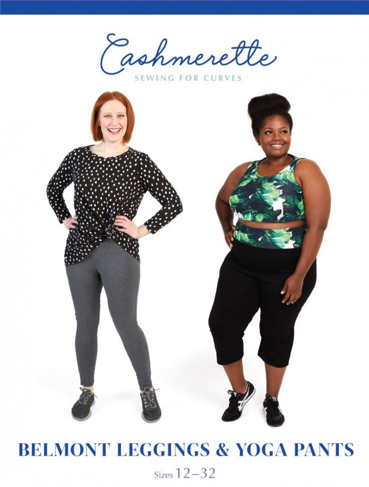 Cashmerette Paper Sewing Pattern Belmont Leggings & Yoga Pants
 