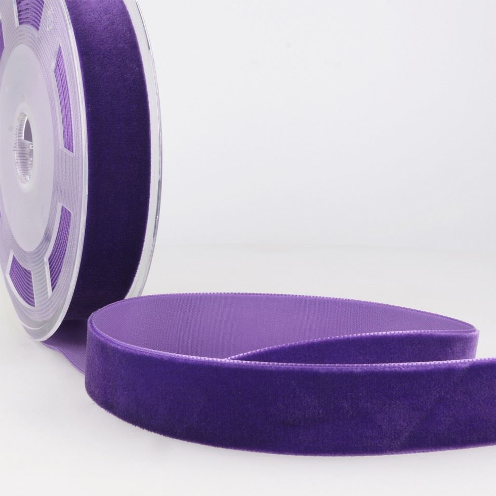 Stephanoise Velvet Ribbon Violet