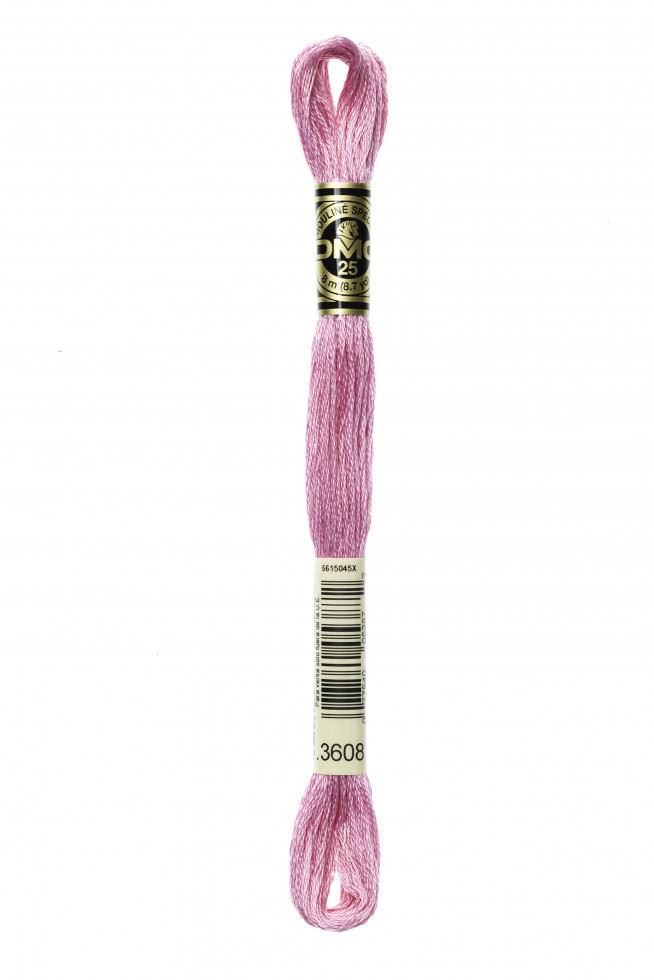 Dmc 3608 Stranded Cotton Embroidery Thread