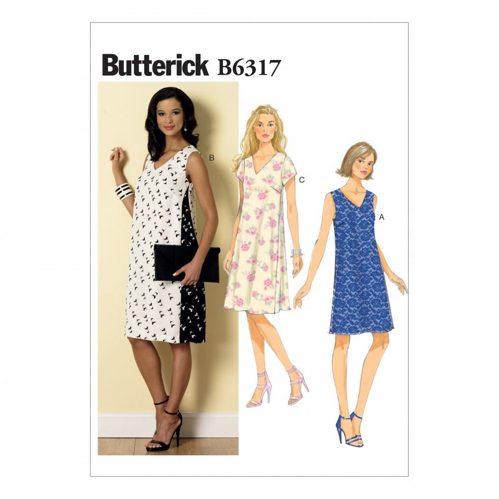 Butterick Paper Sewing Pattern 6317
 