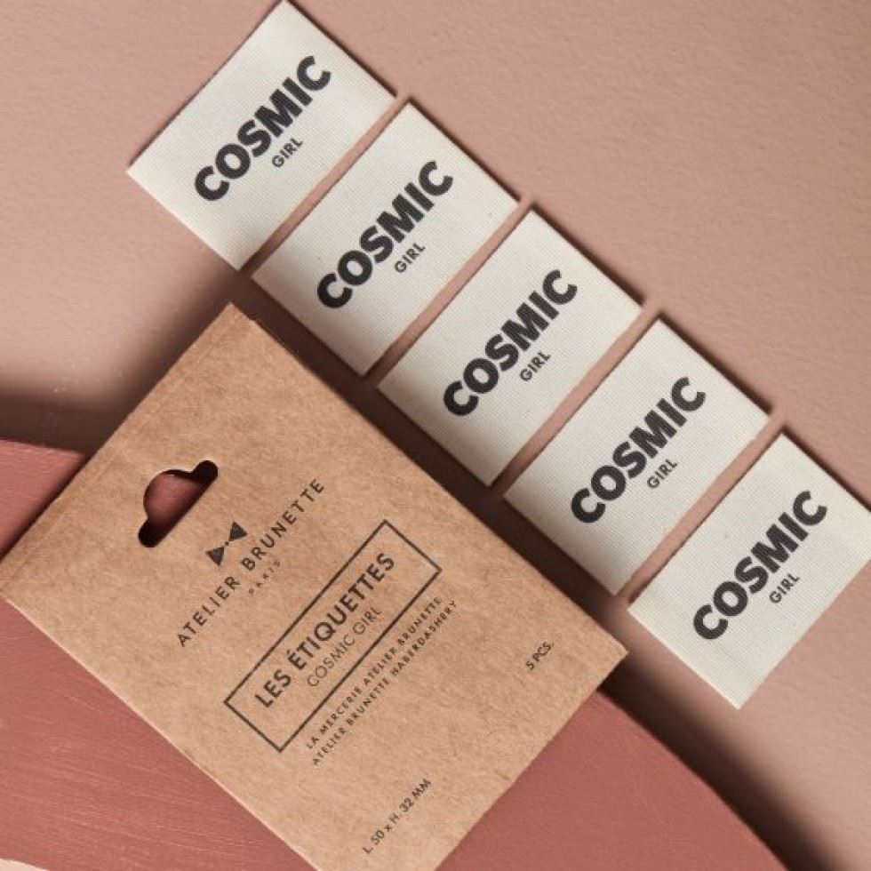 Atelier Brunette Cosmic Girl Woven Labels