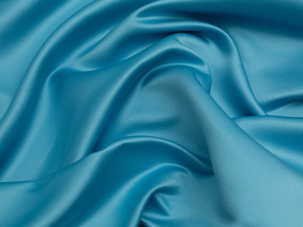 Minerva Core Range Turquoise Classique Duchess Satin Fabric