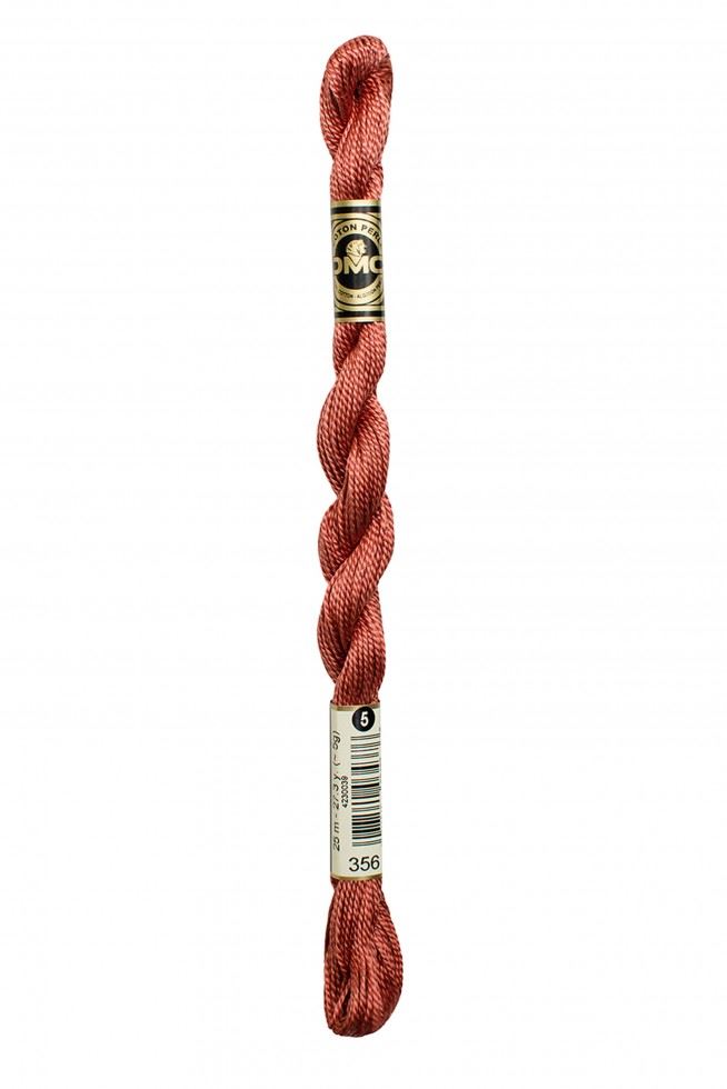 Dmc 356 Size 5 Cotton Perle Thread