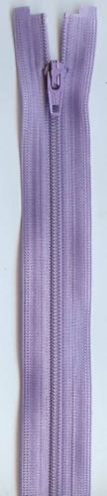 YKK Light Nylon Open End Zips Lilac