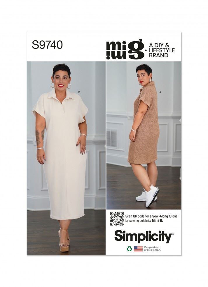 Simplicity Paper Sewing Pattern 9740
 