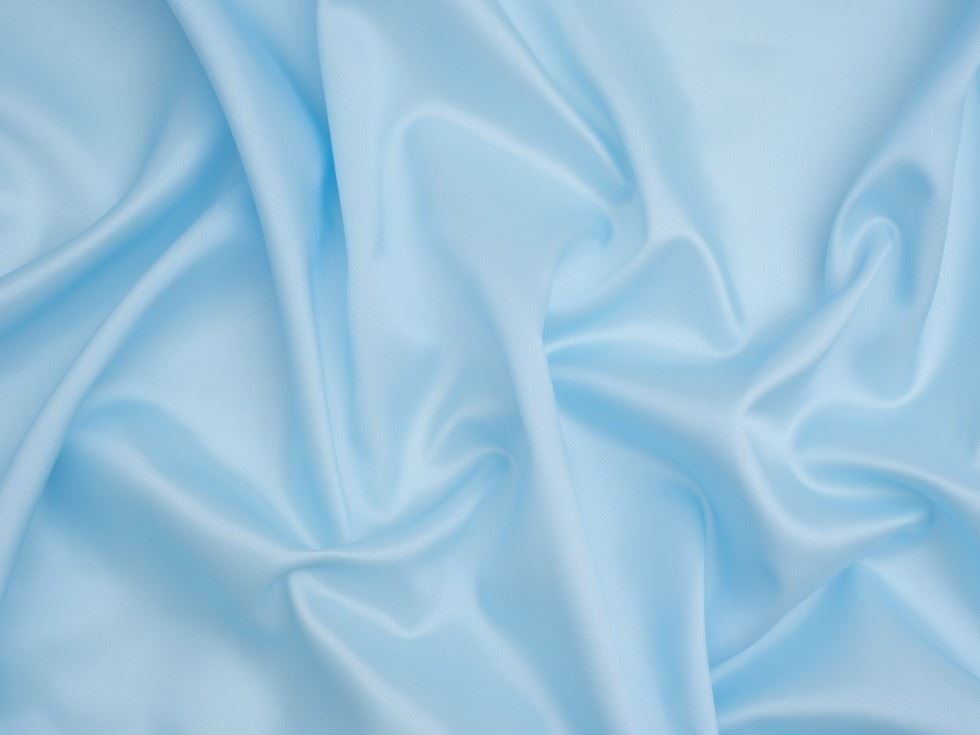 Acetate Taffeta Lining Fabric Sky Blue
