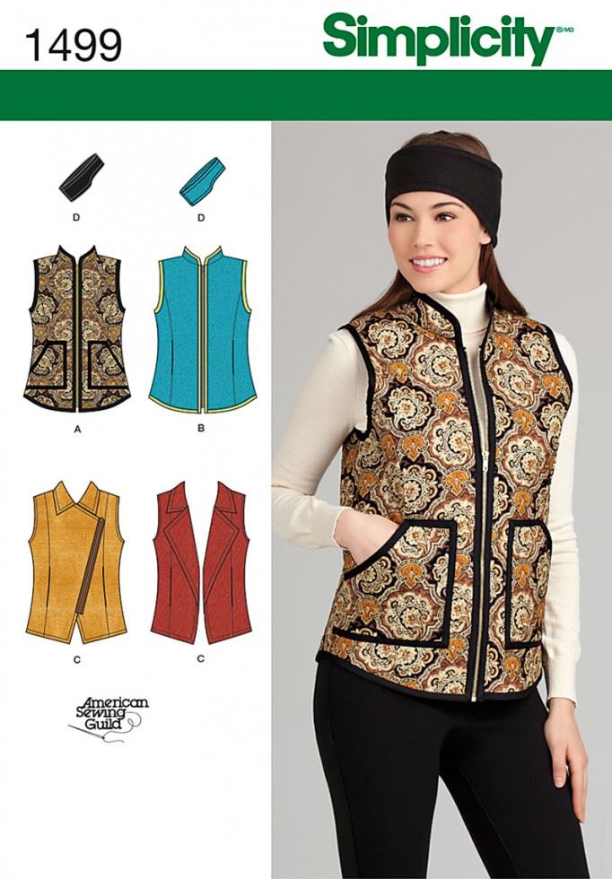 Simplicity Sewing Pattern 1499