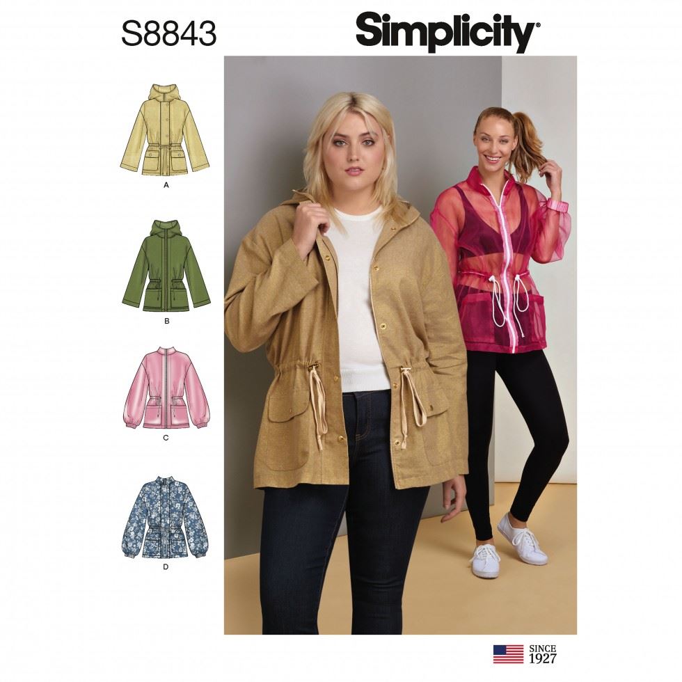 Minerva Sewing Pattern 8843 Simplicity Simplicity-8843-Bb