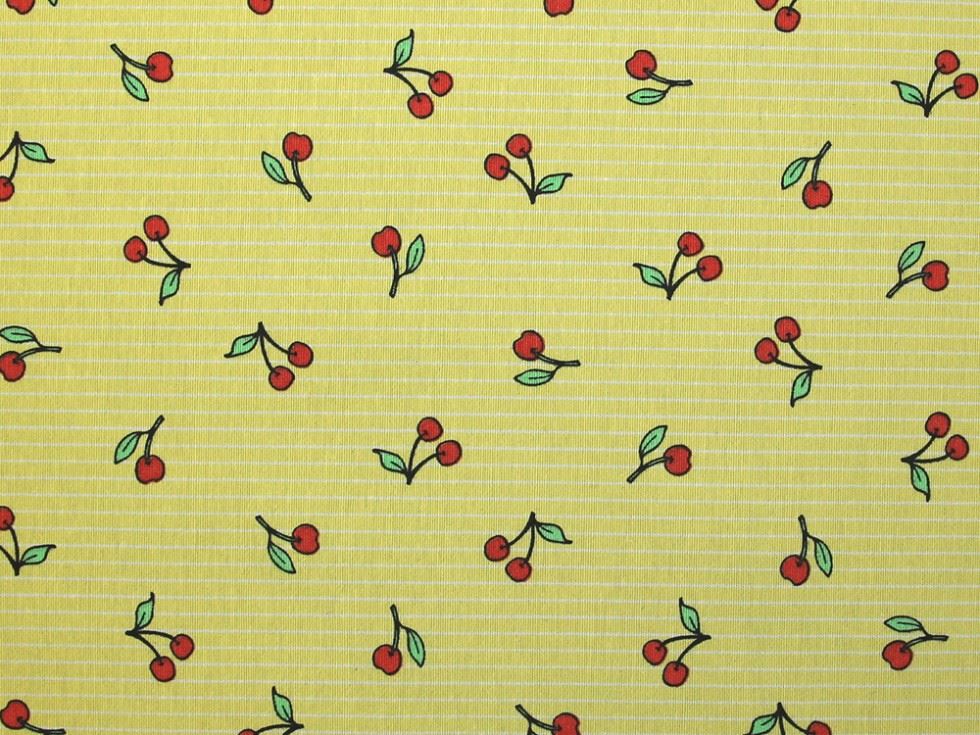 Deadstock Cotton Canvas Fabric Yellow
 