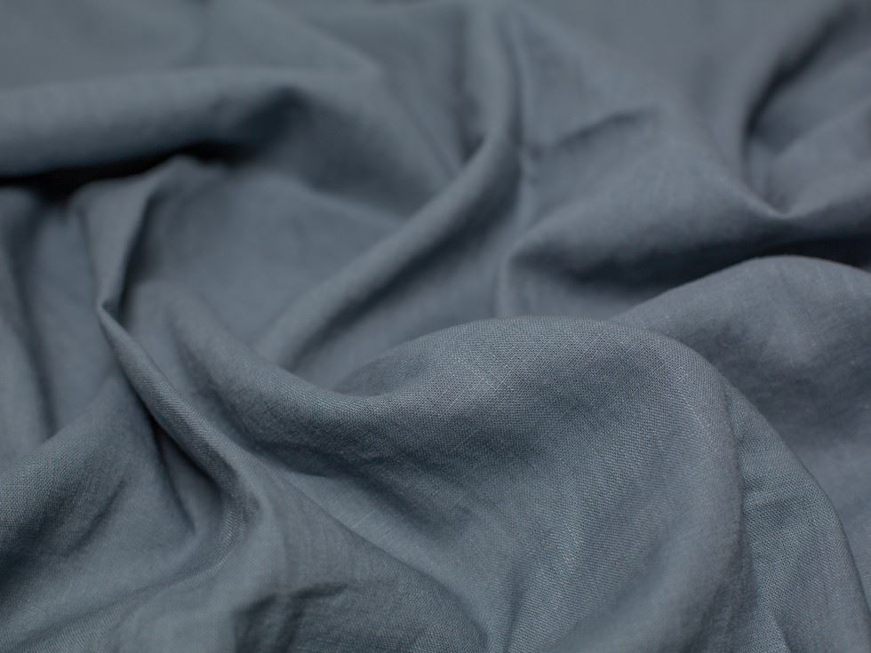 Minerva Core Range Washed Slub 100% Linen Fabric 145cm / 58" Wide - per metre - Picture 28 of 34