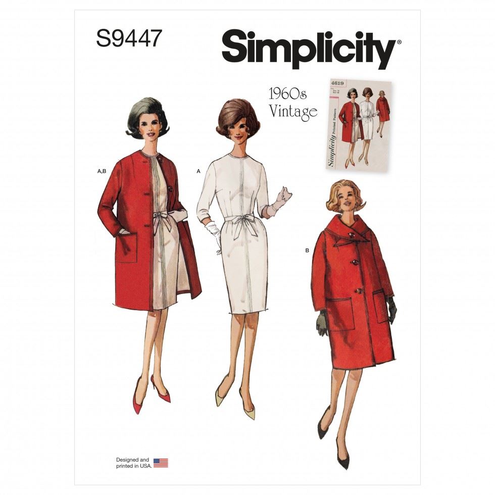 Simplicity Paper Sewing Pattern 9447
 