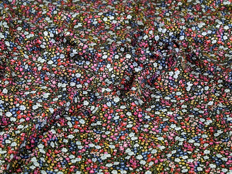 Liberty London Pink Phoebe & Jo Belgravia Silk Satin Fabric