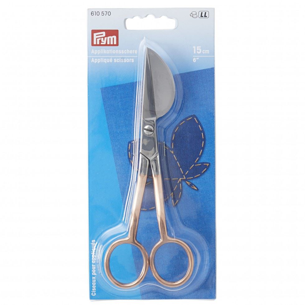 Prym Duck Bill Applique Scissors Rose Gold
 