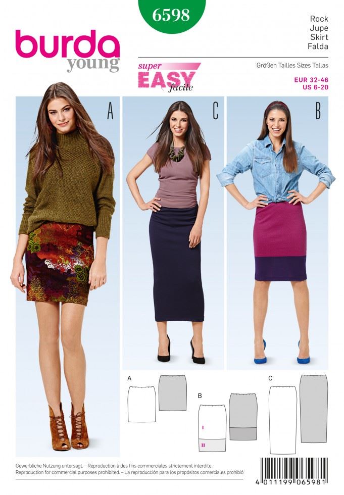 Burda Sewing Pattern 6598