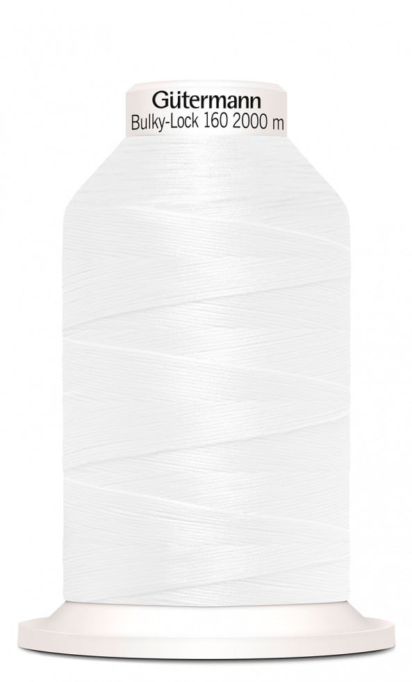 Gutermann Bulky Lock 160 Overlocker Thread 800 White
 