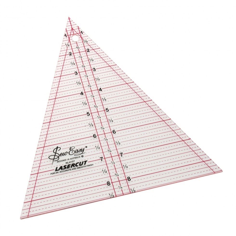 Sew Easy Triangle Quilting Ruler