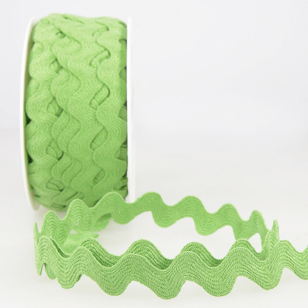 Stephanoise Ric Rac Trim Anise Green