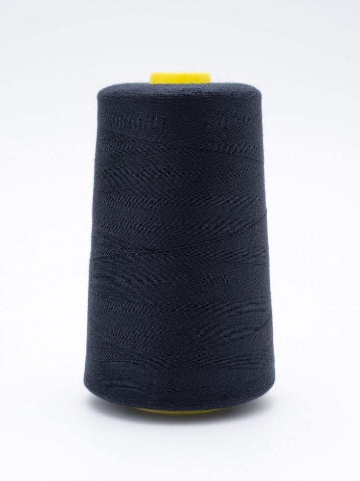 120s Sewing Thread Cone Navy Blue