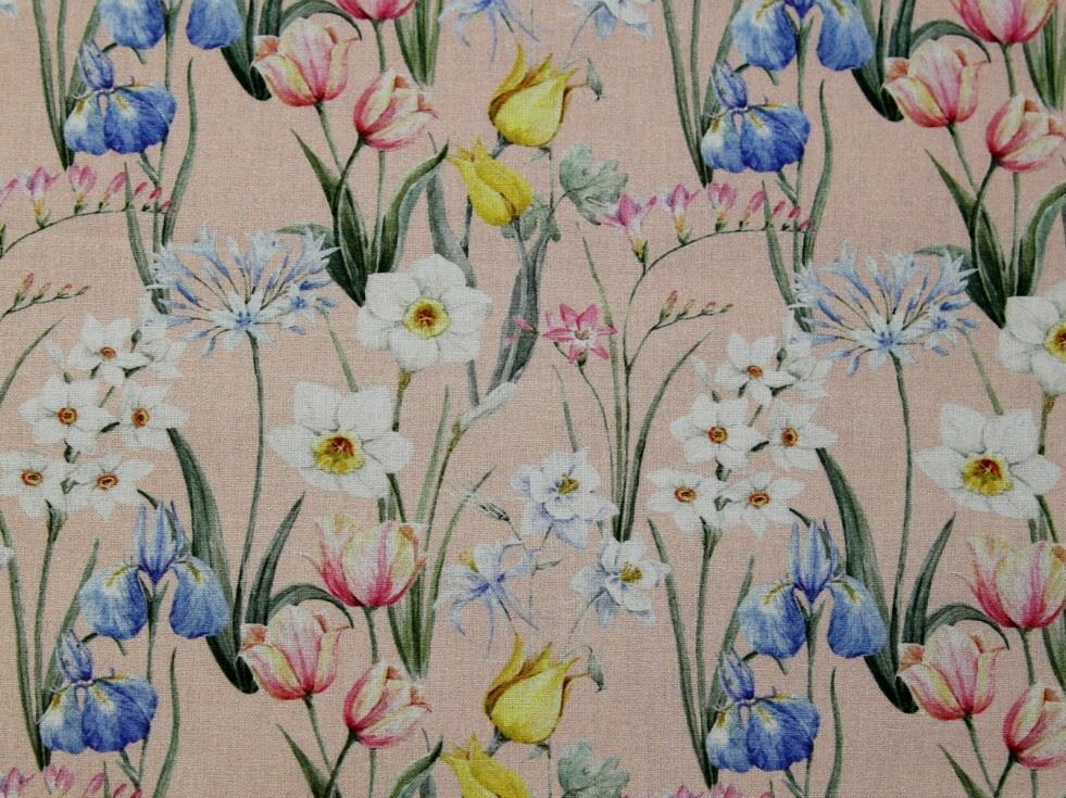 Pink Deadstock 100% Cotton Fabric