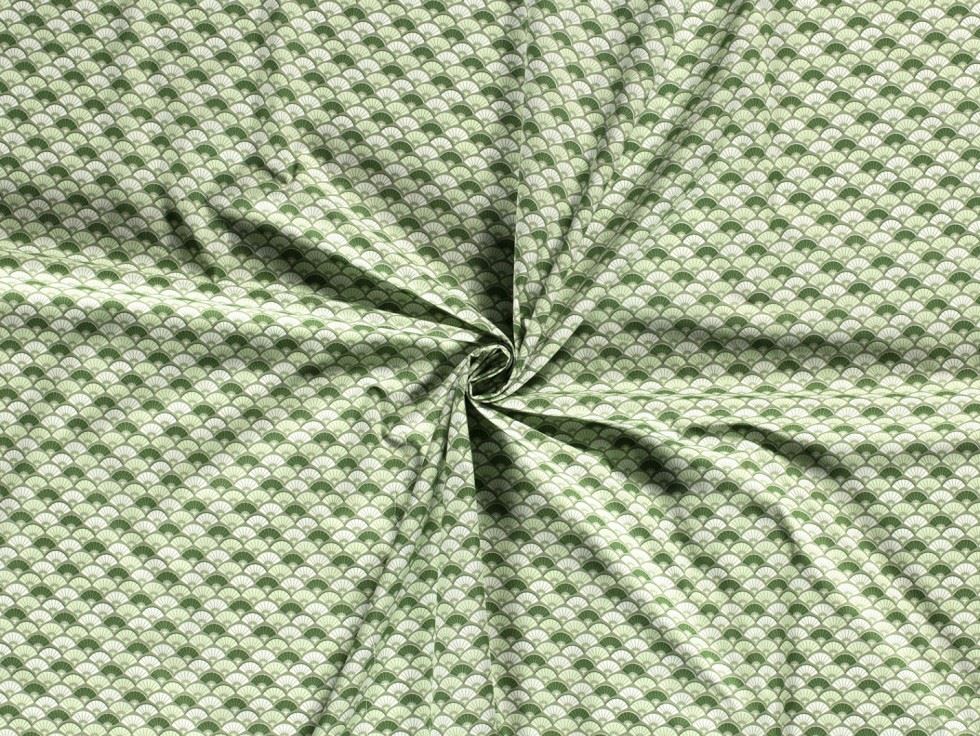 Green 100% Cotton Poplin Fabric