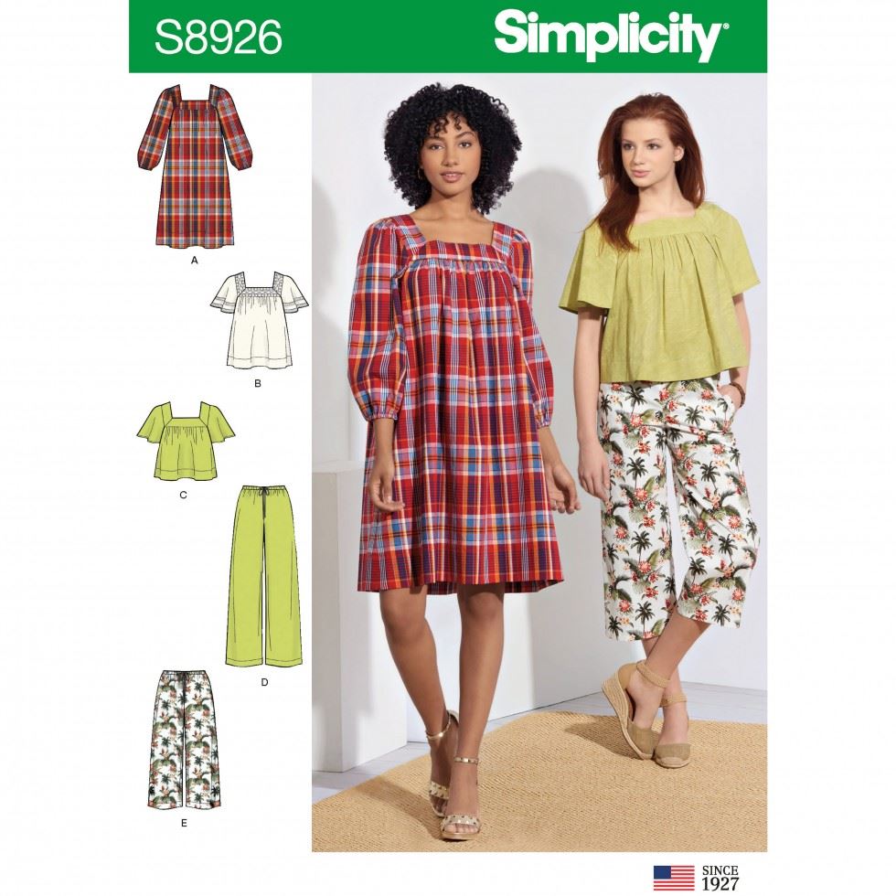 Simplicity Sewing Pattern 8926
