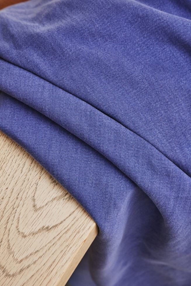 Meet Milk Lapis Sera Tencel Lyocell Cotton Blend Fabric