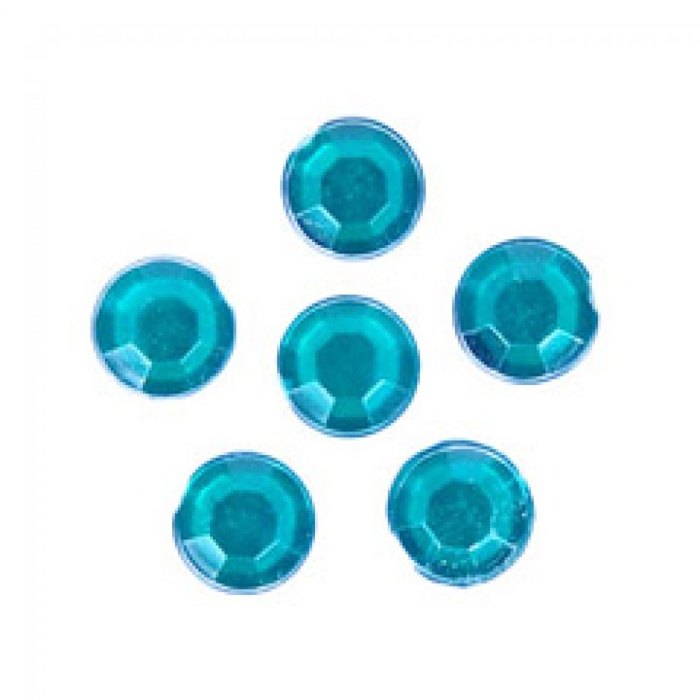 Trimits Green Round Stick On Diamantes