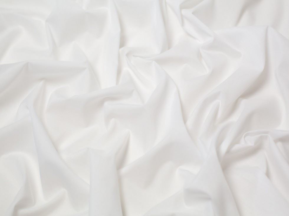Minerva Core Range White Extra Wide Polycotton Fabric