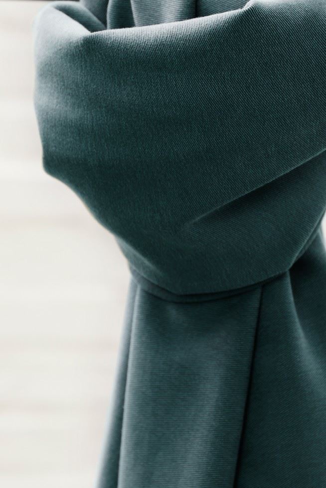Meet Milk Pond Stretch Woven Tencel Lyocell Twill Fabric